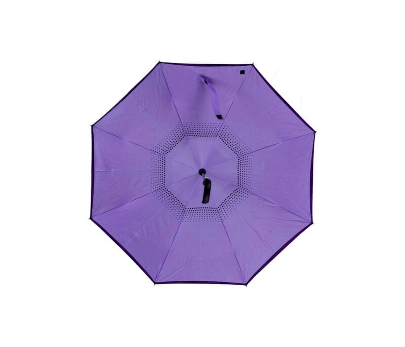 Женский зонт трость наоборот