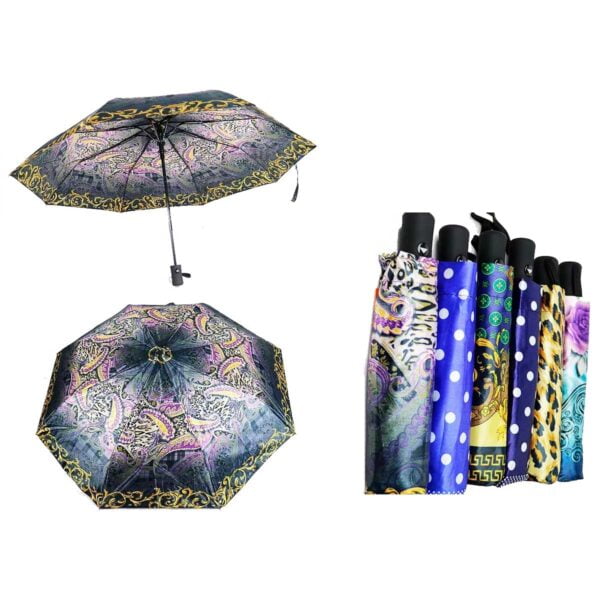 Женские зонты полуавтомат материал купола сатин