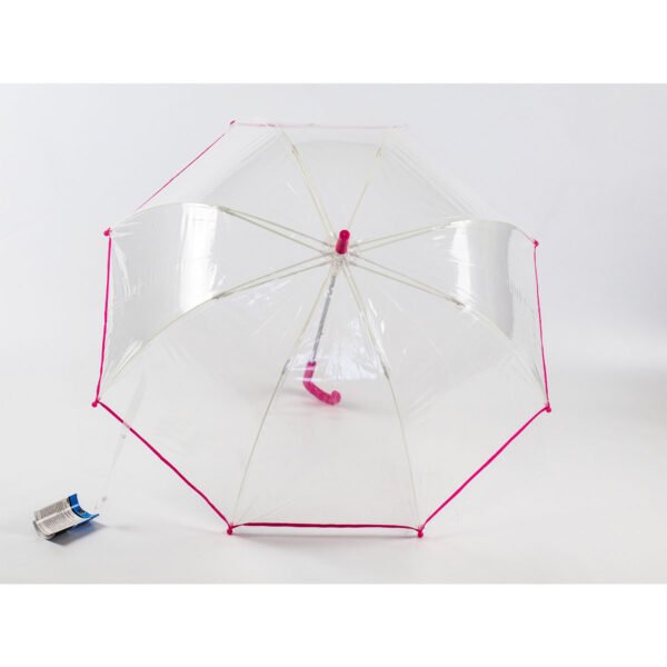 Прозрачный детский зонт-трость
