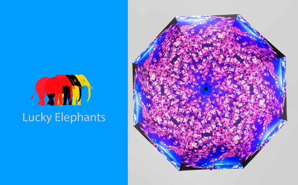 зонты lucky elephants